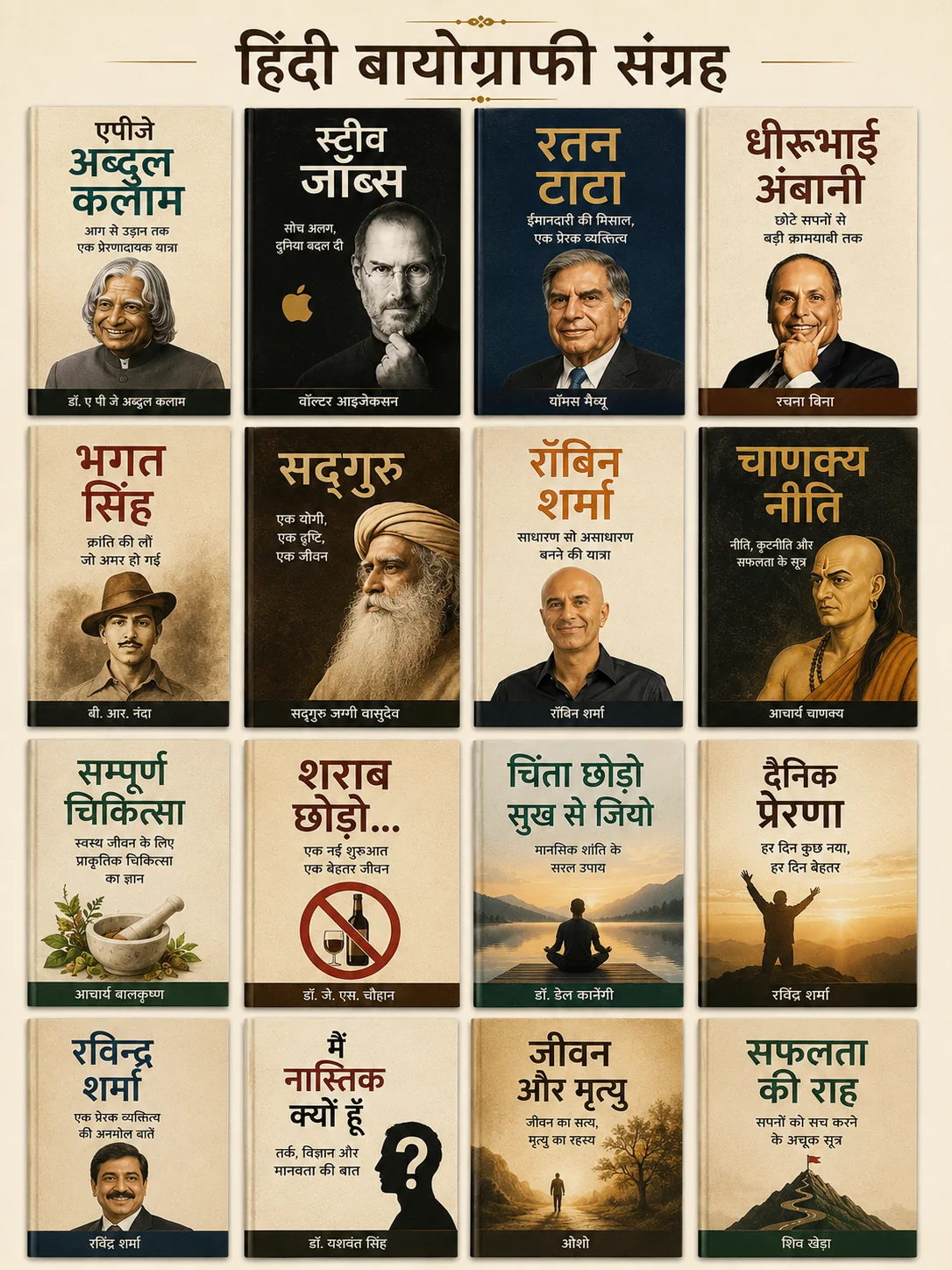 Hindi Biographies Collection