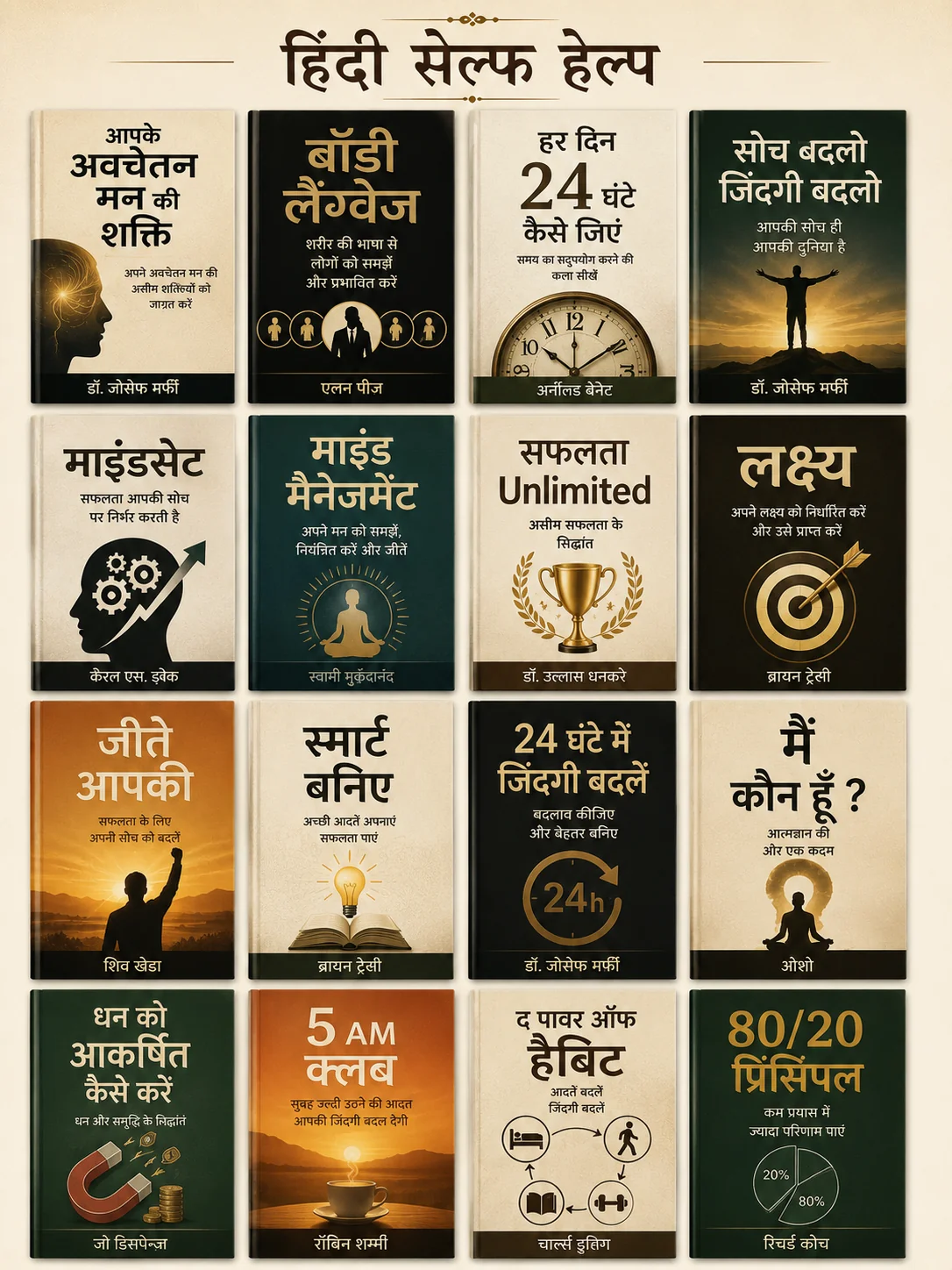 Hindi Self Help Books Collection