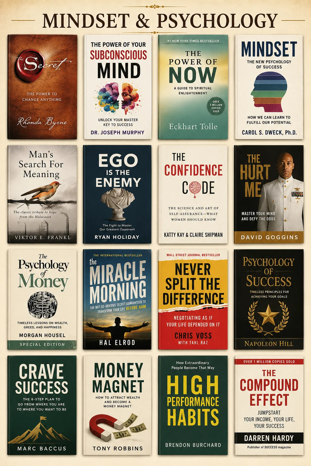 Mindset & Psychology Books Collection