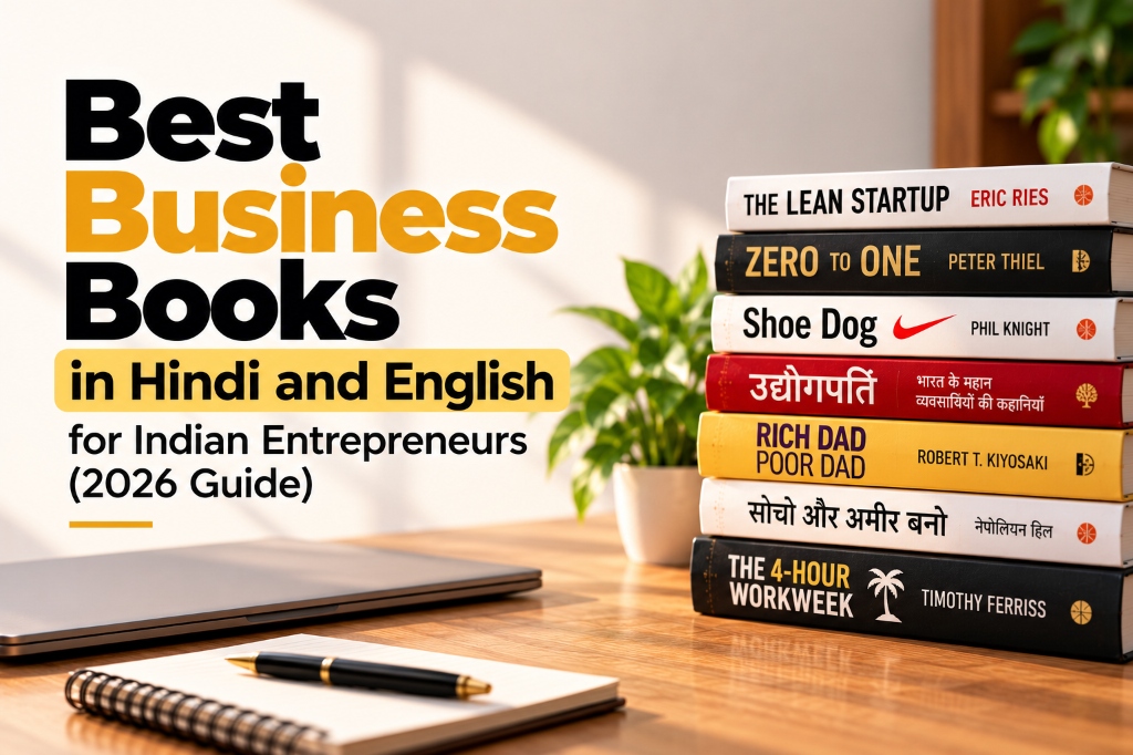 Best Business Books in Hindi and English for Indian Entrepreneurs 2026 Guide