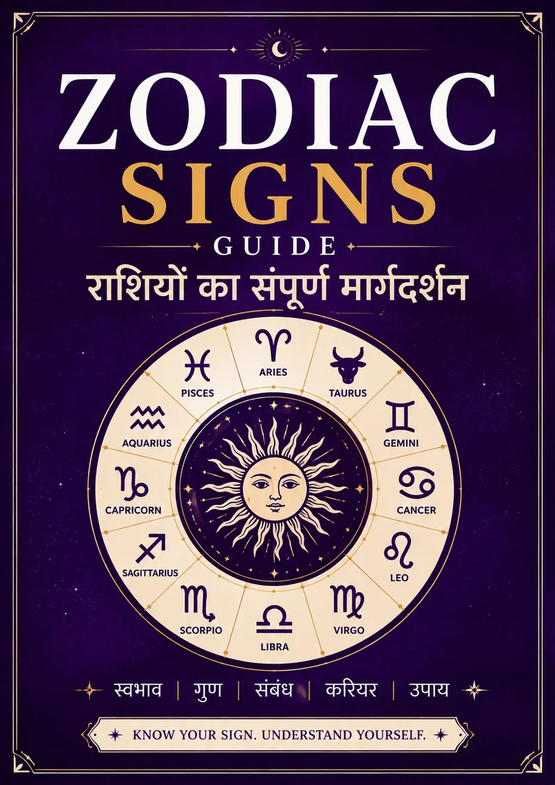Zodiac Signs Guide - 12 राशियाँ