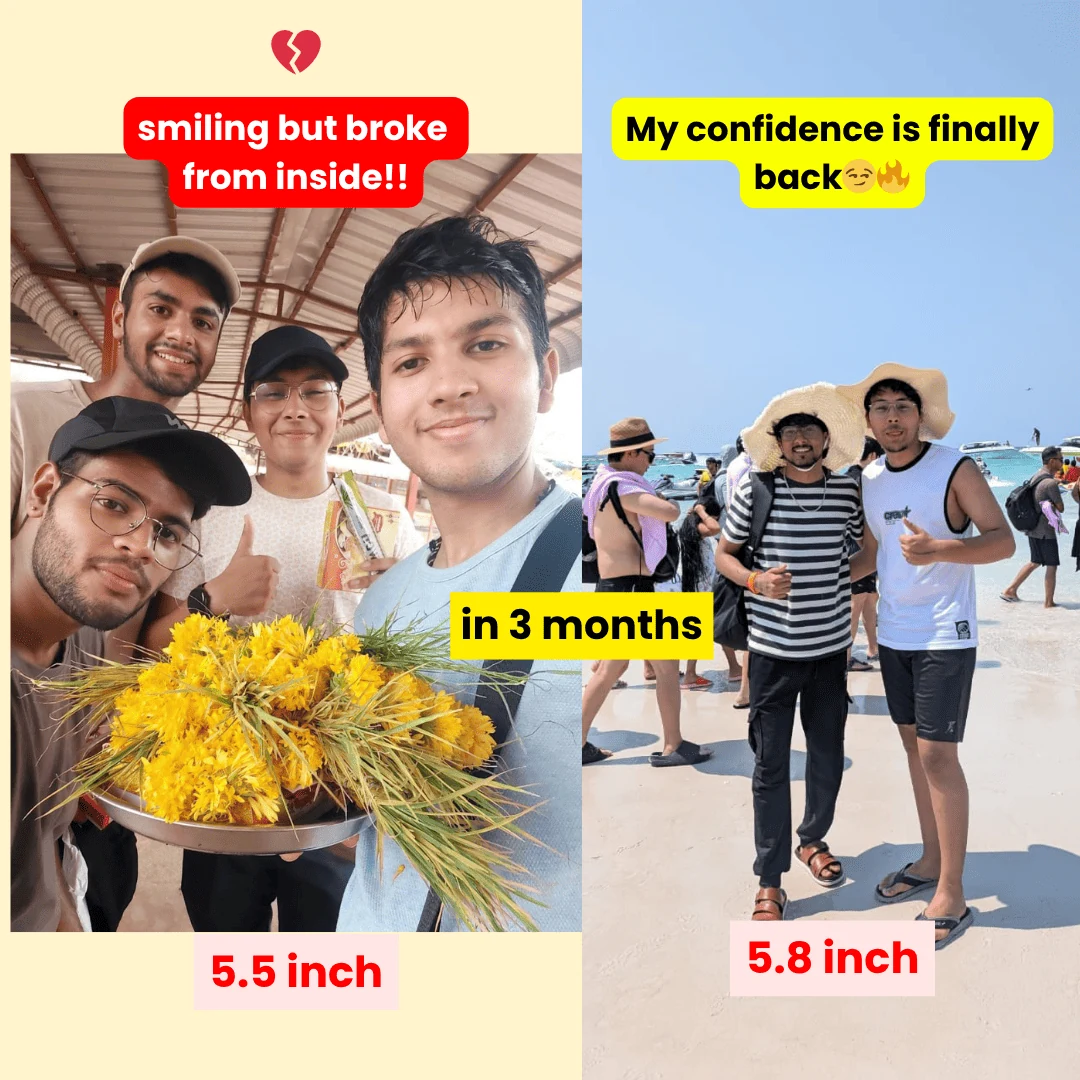 Confidence & Standing Stance Transformation Visual Proof